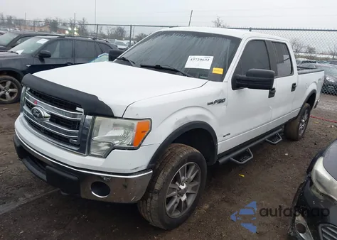 2014 Ford F-150 Xlt из США, поврежденный, VIN 1FTFW1EF6EFC99140